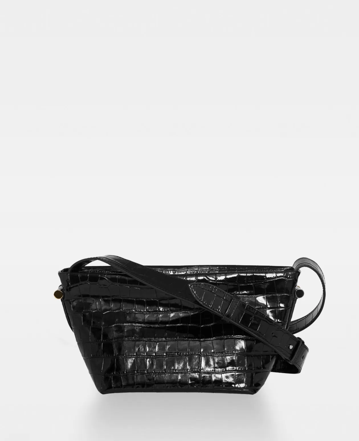 Decadent Copenhagen Crossbody<Feo Croco Black