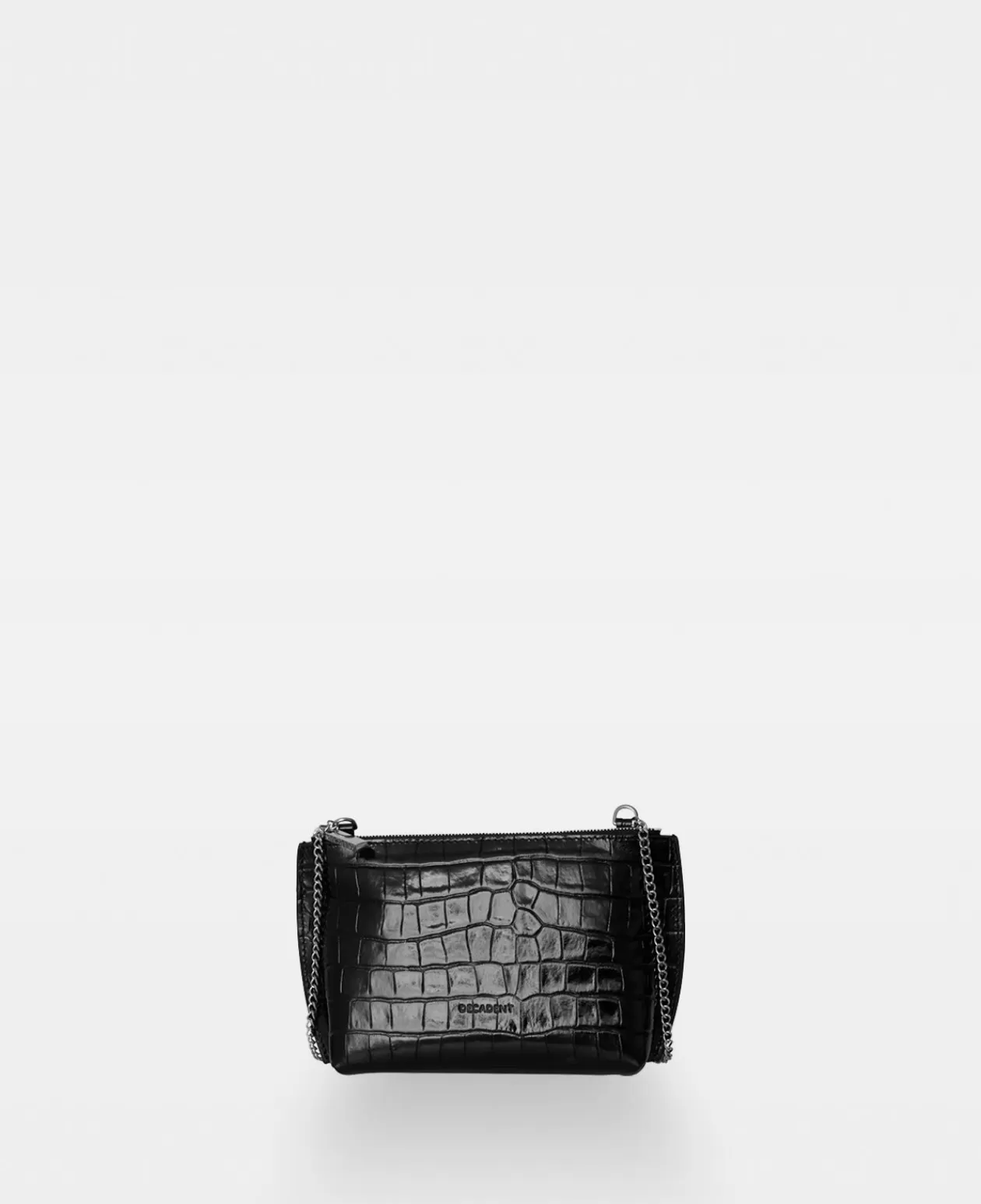 Decadent Copenhagen Crossbody<Palma Croco Black