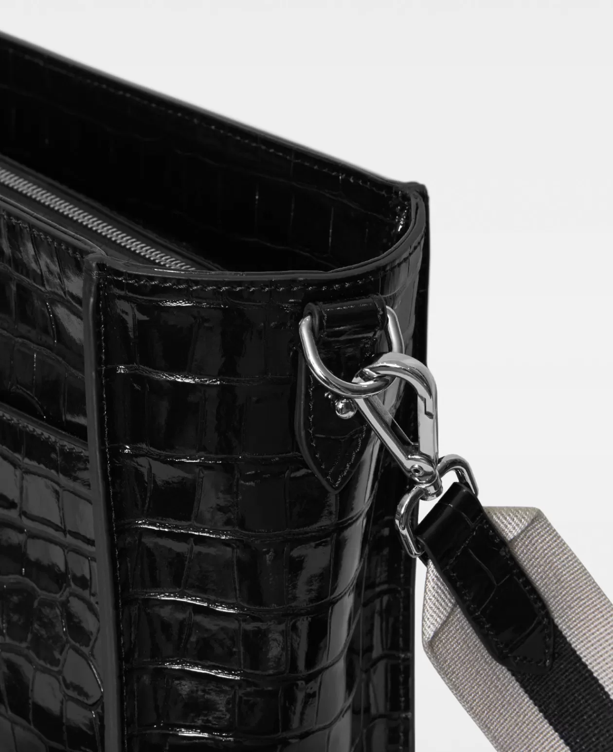 Decadent Copenhagen Skuldertasker<Vivian Croco Black